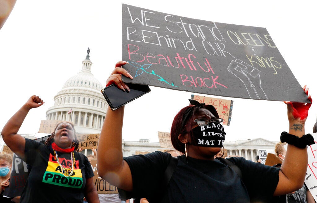 APTOPIX America Protests Washington